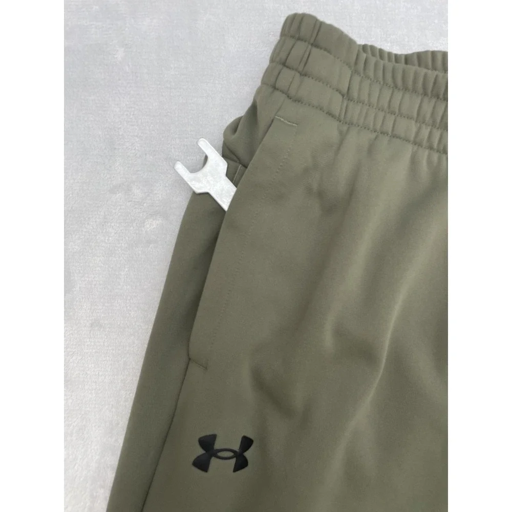 Under Armour Joggers Men's XXL Green Fleece Athletic Sweatpants